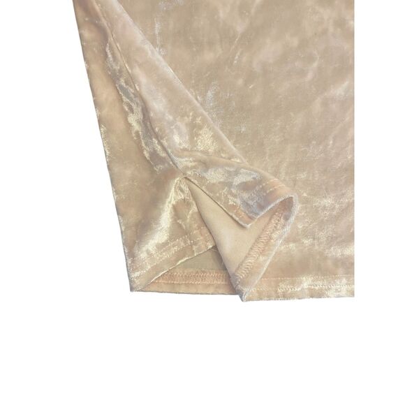 VTG Y2K Lace Trim Pink Velvet Babydoll Cami L Coquette Fairy Romantic Soft Girl - Picture 11 of 13